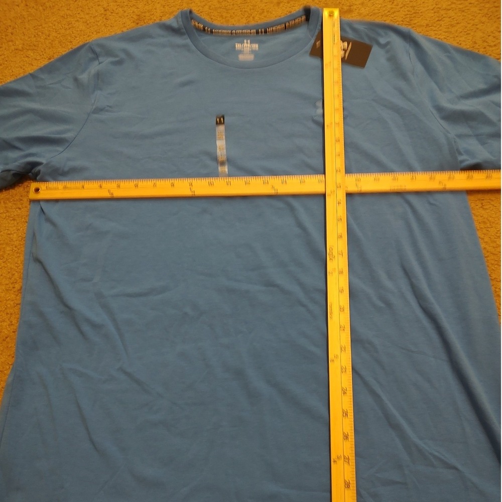 Under Armour Loose Fit Blue T Shirt Men's 2XL Short Sleeve Crew Neck‎ Casual